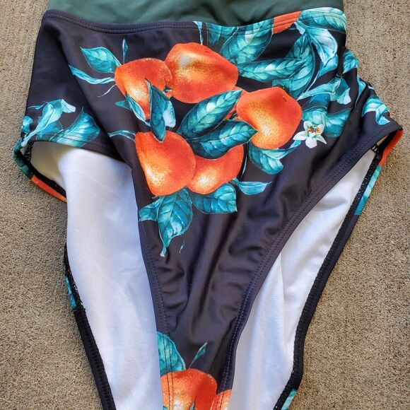 MOLYBELL One Piece Swimsuits for Women High Waisted Bathing Suit Monokini Floral - Picture 4 of 10